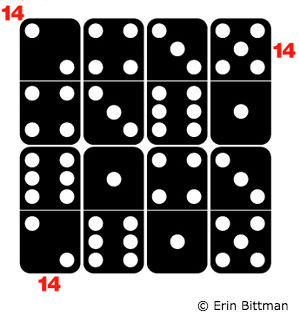 domino magic square solution 